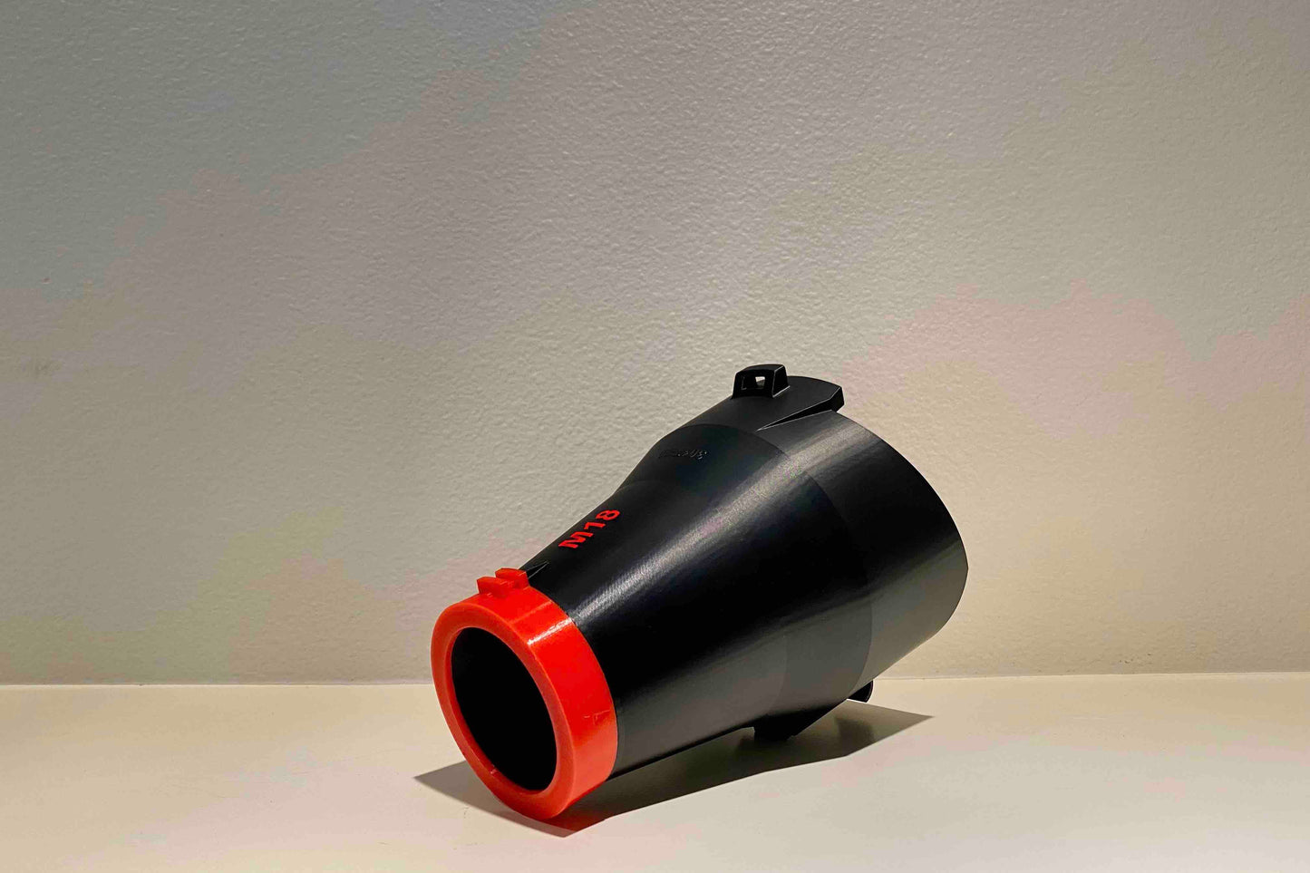 Car Drying Short Nozzle with shoulder strap anchor point, for Milwaukee M18 Leaf Blowers, 450, 500, 600 CFM, with potential of drying the roof top of large vehicles, SUV, RV, bus...