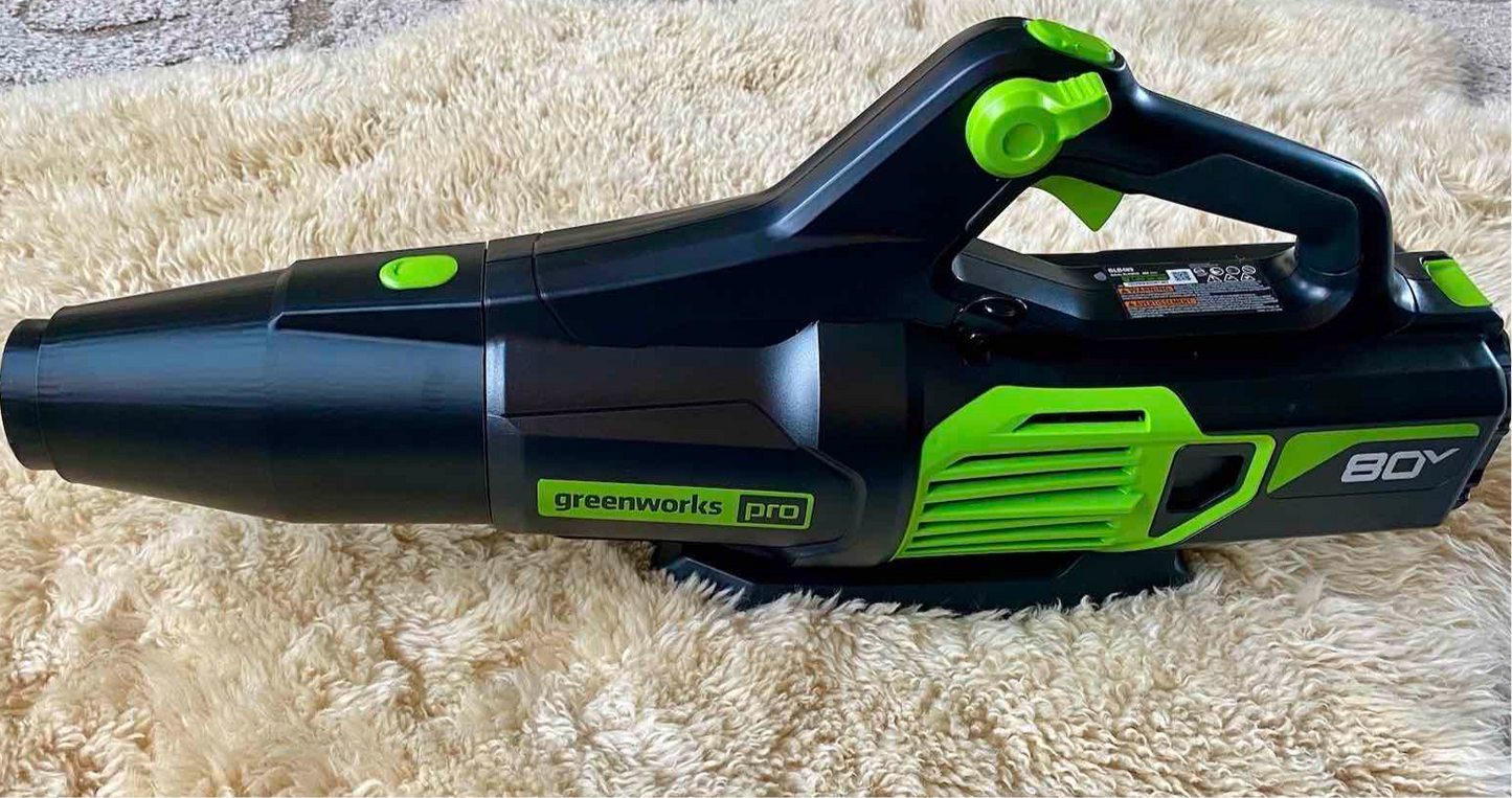 Car Drying Short Nozzle for Greenworks Pro 760, 730, 700, 610, 585, 550, 515, 500 CFM leaf blower, with potential of drying the roof top of large vehicles, RV, SUV, bus...