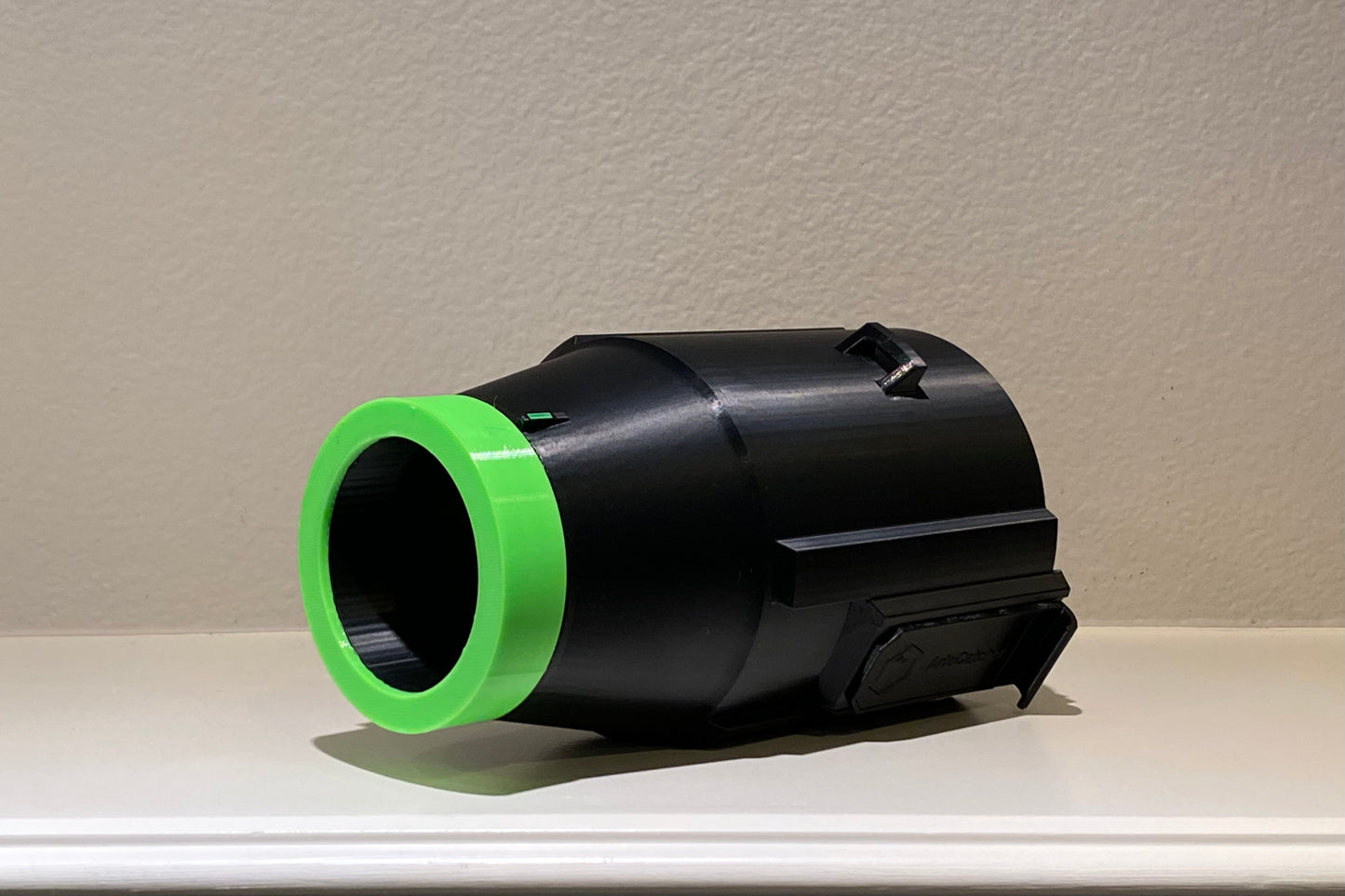 Car Drying Short Nozzle for EGO leaf blowers, built with shoulder strap anchor point, with potential of drying the roof top of large vehicles, SUV, RV, bus...