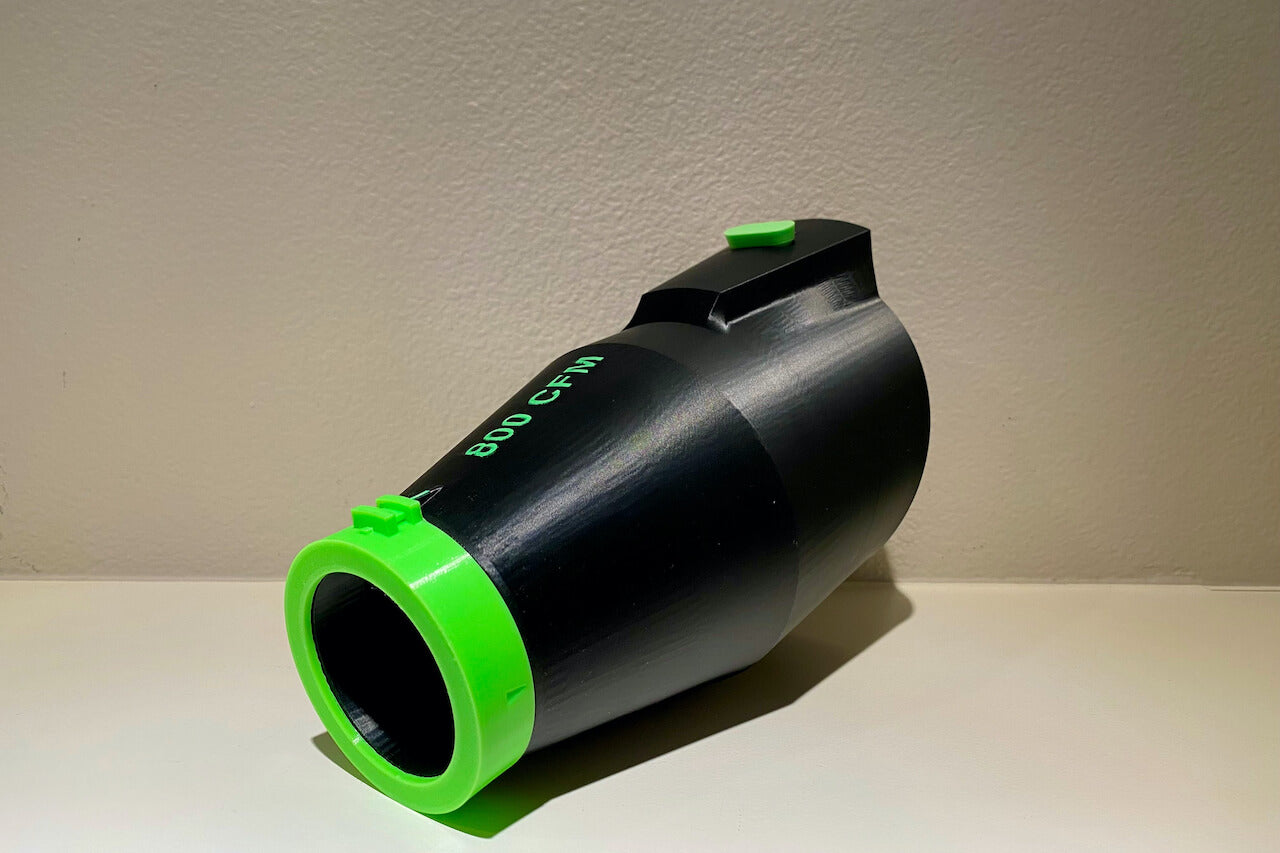 Car Drying Short Nozzle for Greenworks Leaf Blowers, 800 (BLB479), 780, 750, 660 CFM, Compatible with ArloCatcher Gutter Cleaning Kit, with potential of drying the roof top of large vehicles, SUV, RV, bus...