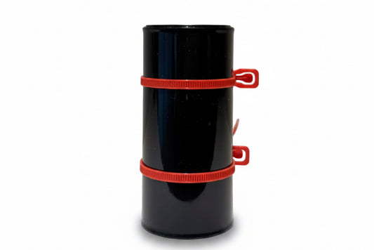 Tubing Roll with Reusable Zip Ties