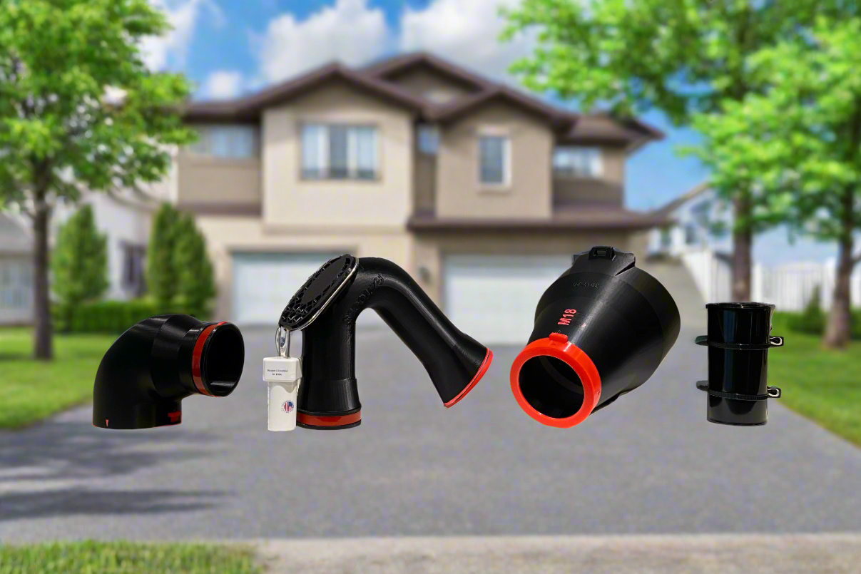 High Gutter Cleaning / Large Vehicle Drying Upgrade Pack for ArloCatcher Car Drying Nozzles