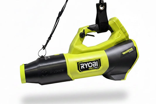 ArloCatcher Car Drying Short Stubby Nozzle for RYOBI 18V 510CFM Whisper series PBLLB01 leaf blower, built with shoulder strap anchor point, has potential to dry roof top of SUV, RV, Bus and other large vehicles