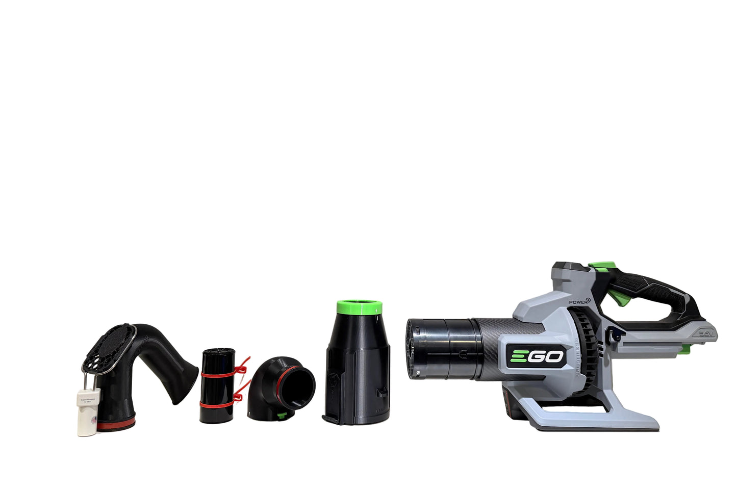 ArloCatcher High Gutter Cleaning Kit for EGO Leaf Blowers – Clean Two-Story Gutters from the Ground – Fits EGO 765, 670, 650, 615, 580, 575, 530, 880 CFM Models