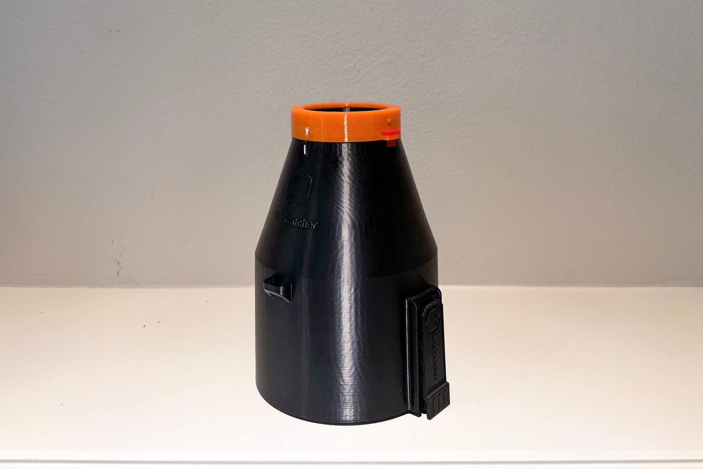 ArloCatcher Car Drying Short Stubby Nozzle for Worx 40V 780CFM (Model# WG582) leaf blowers, with shoulder strap anchor point