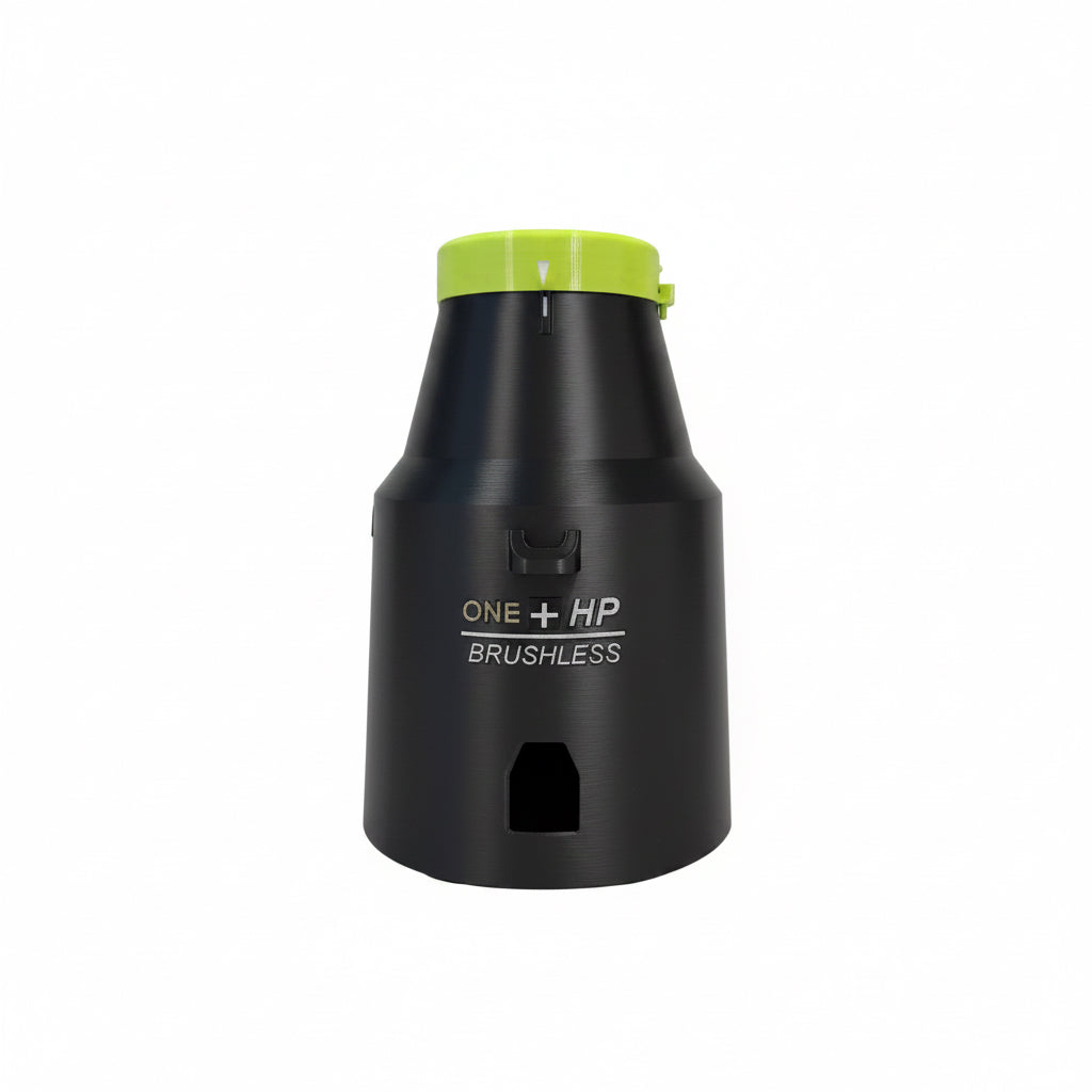 ArloCatcher Car Drying Stubby Nozzle for RYOBI 18V 510CFM Whisper series PBLLB01 leaf blower, built with shoulder strap anchor point, has potential to dry roof top of SUV, RV, Bus and other large vehicles