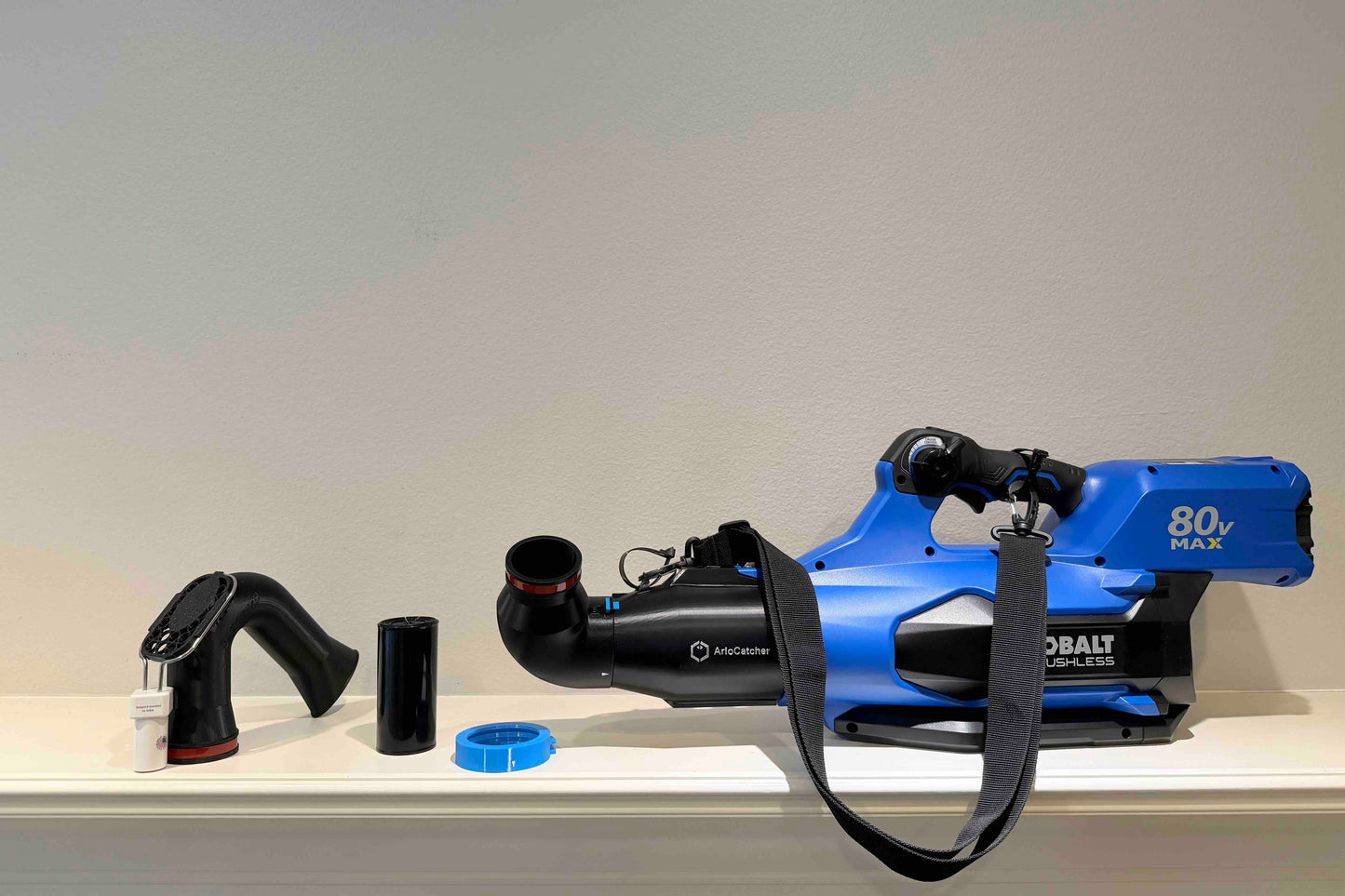 High Gutter Cleaning Kit for Kobalt 80V 630CFM Leaf Blowers, Model KHB 6380-06, KHB 25280-06, KHB 4080-06, Clean Two-Story Gutters from the Ground