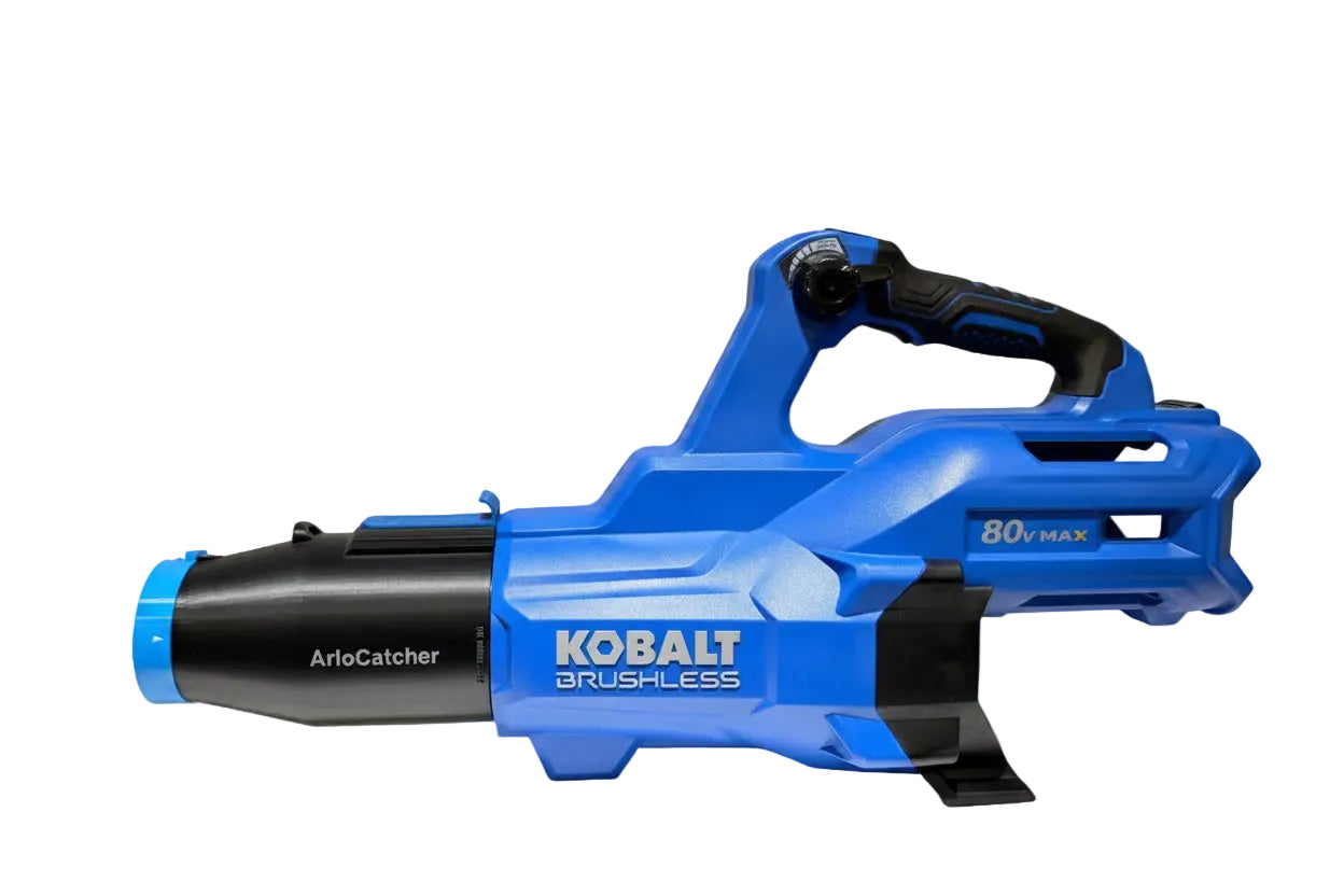 ArloCatcher Car Drying Short Stubby Nozzle for Kobalt 80V 800CFM 700CFM leaf blowers, Model KHB 8080-06, KHB 4081-06, KHB 7080-06, KHB 2581-06 built with shoulder strap anchor point