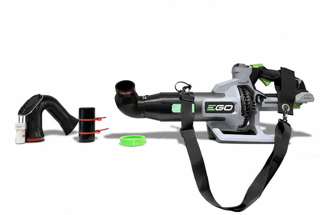 ArloCatcher High Gutter Cleaning Kit for EGO Leaf Blowers – Clean Two-Story Gutters from the Ground – Fits EGO 880 CFM Models