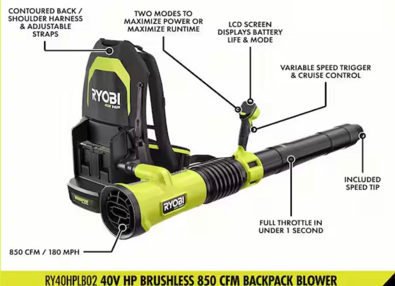 ArloCatcher High Gutter Cleaning Kit for Backpack leaf blowers: Kobalt 80V 850CFM, Greenworks 80V 750 CFM, RYOBI 40V 850CFM – Clean Two-Story Gutters from the Ground