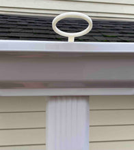 Load image into Gallery viewer, Remotely Installable Gutter Strainer for 2 in.x 3 in. downspout (5 in. gutters) Set of 2, with free pole hook attachment