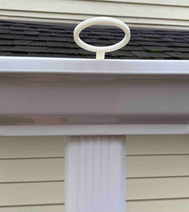 Remotely Installable Gutter Strainer for 2 in.x 3 in. downspout (5 in. gutters) Set of 2, with free pole hook attachment