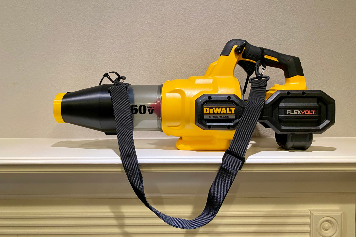 Car Drying Short Nozzle For DeWALT Leaf Blowers, 20V MAX XR and 60V Max FlexVolt, with potential of drying roof top of large vehicles, SUV, RV, bus...