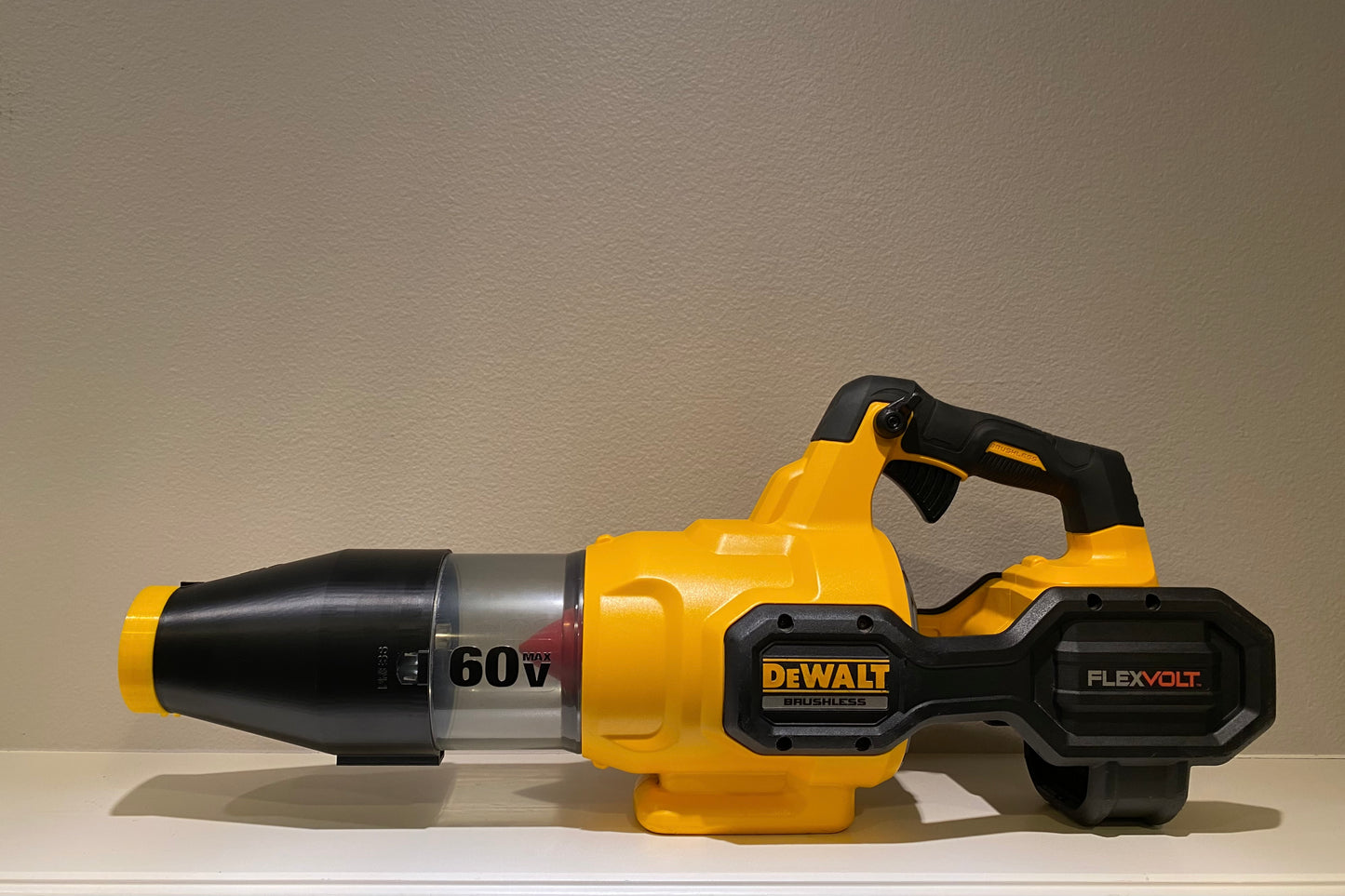 Car Drying Short Nozzle For DeWALT Leaf Blowers, 20V MAX XR and 60V Max FlexVolt, with potential of drying roof top of large vehicles, SUV, RV, bus...