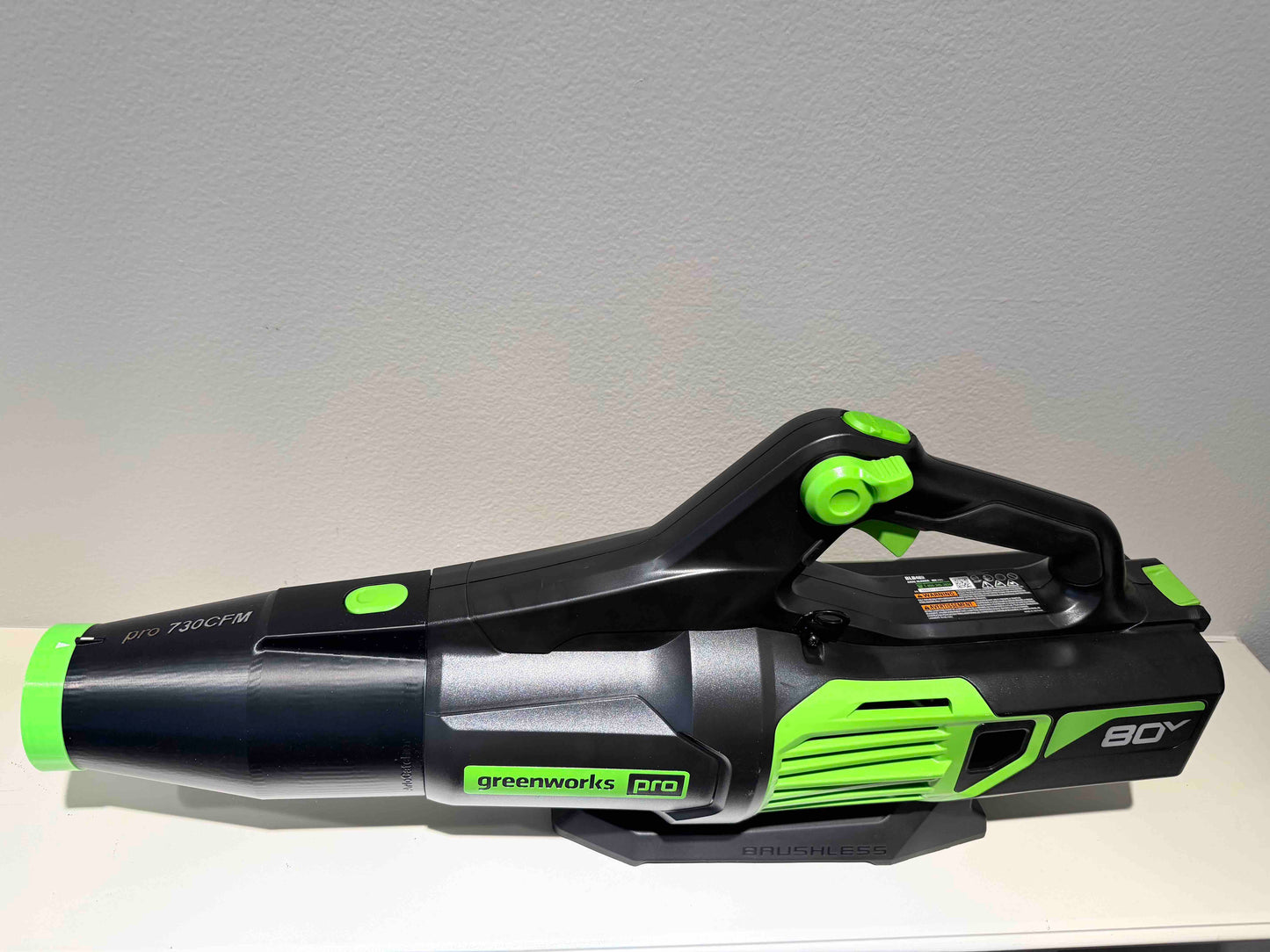 Car Drying Short Nozzle for Greenworks 770(80V), 760, 730, 700(60V), 700(80V), 610, 585 (BLE402), 550, 515, 500 CFM leaf blowers, with potential of drying the roof top of large vehicles, RV, SUV, bus...