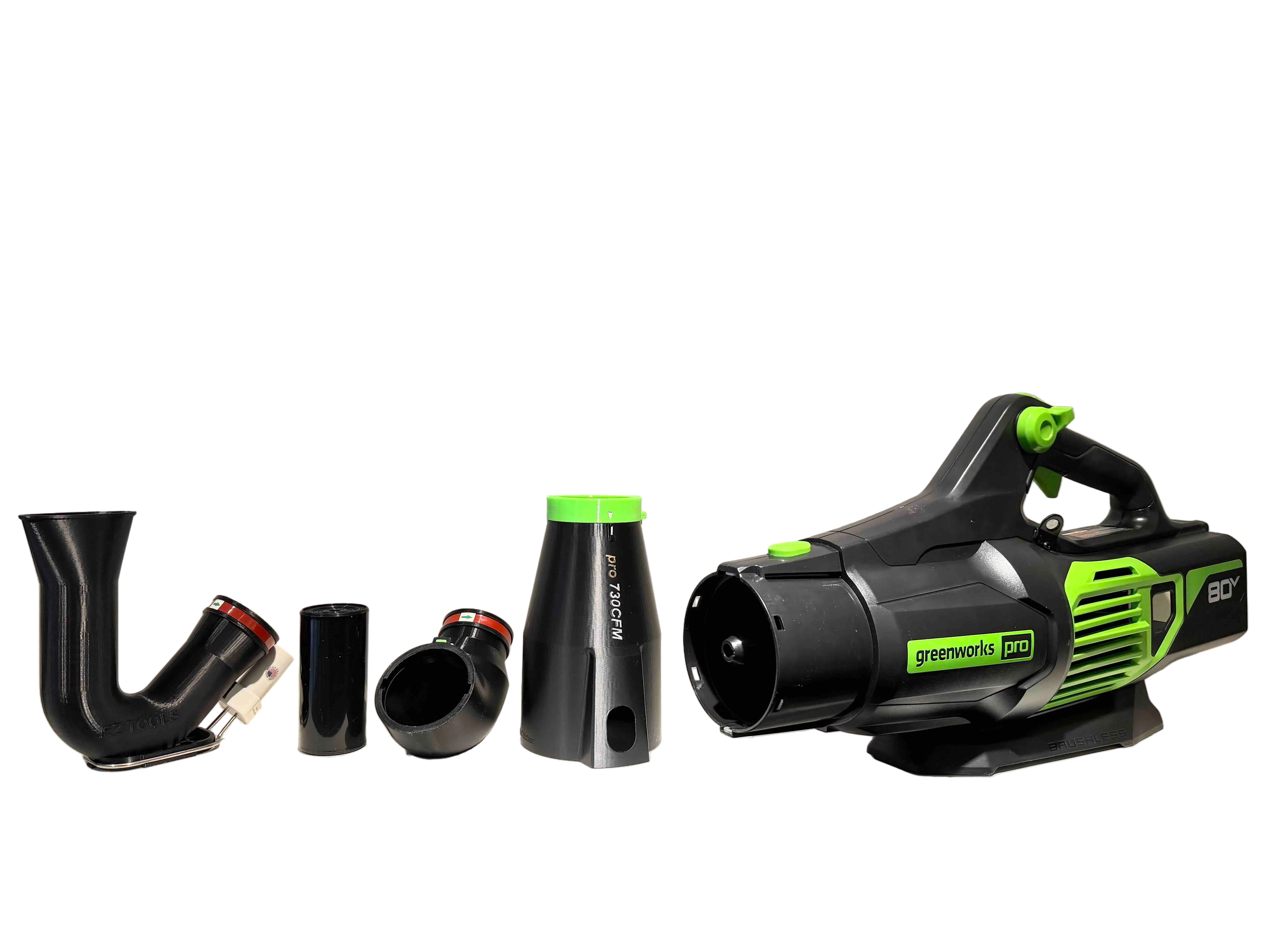 ArloCatcher Car Drying Short Stubby Nozzle for Greenworks 770(80V