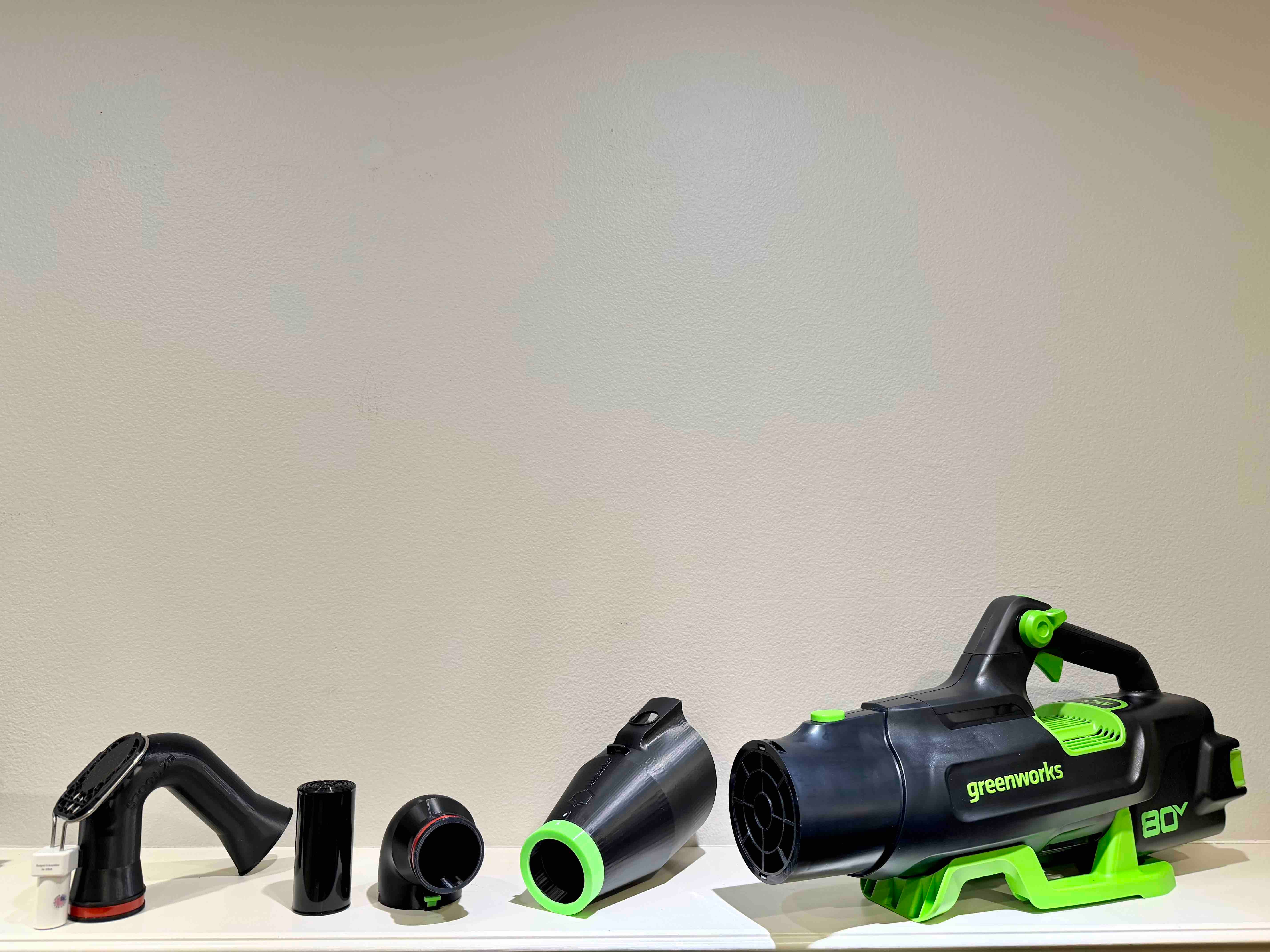 ArloCatcher Car Drying Short Stubby Nozzle for Greenworks 770(80V