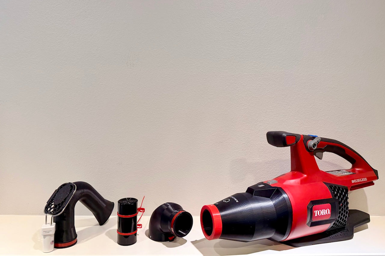 ArloCatcher High Gutter Cleaning Kit for TORO 605CFM 565CFM Leaf Blowers, Fits TORO Model 51820, 51820T, 51821, 51822 – Clean Two-Story Gutters from the Ground