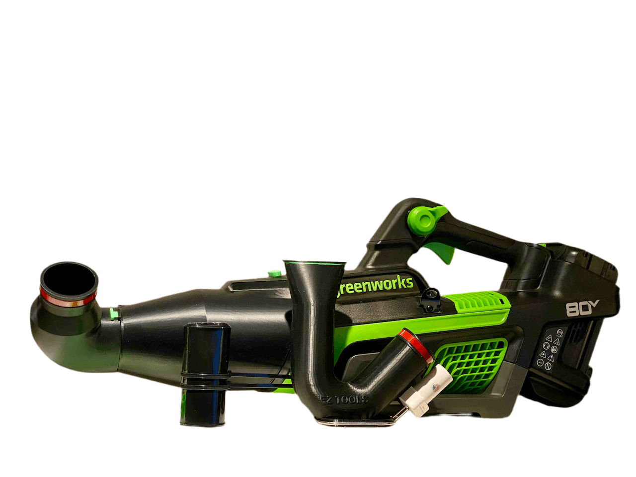 Gutter cleaning kit compatible with Greenworks 800 CFM BLB479