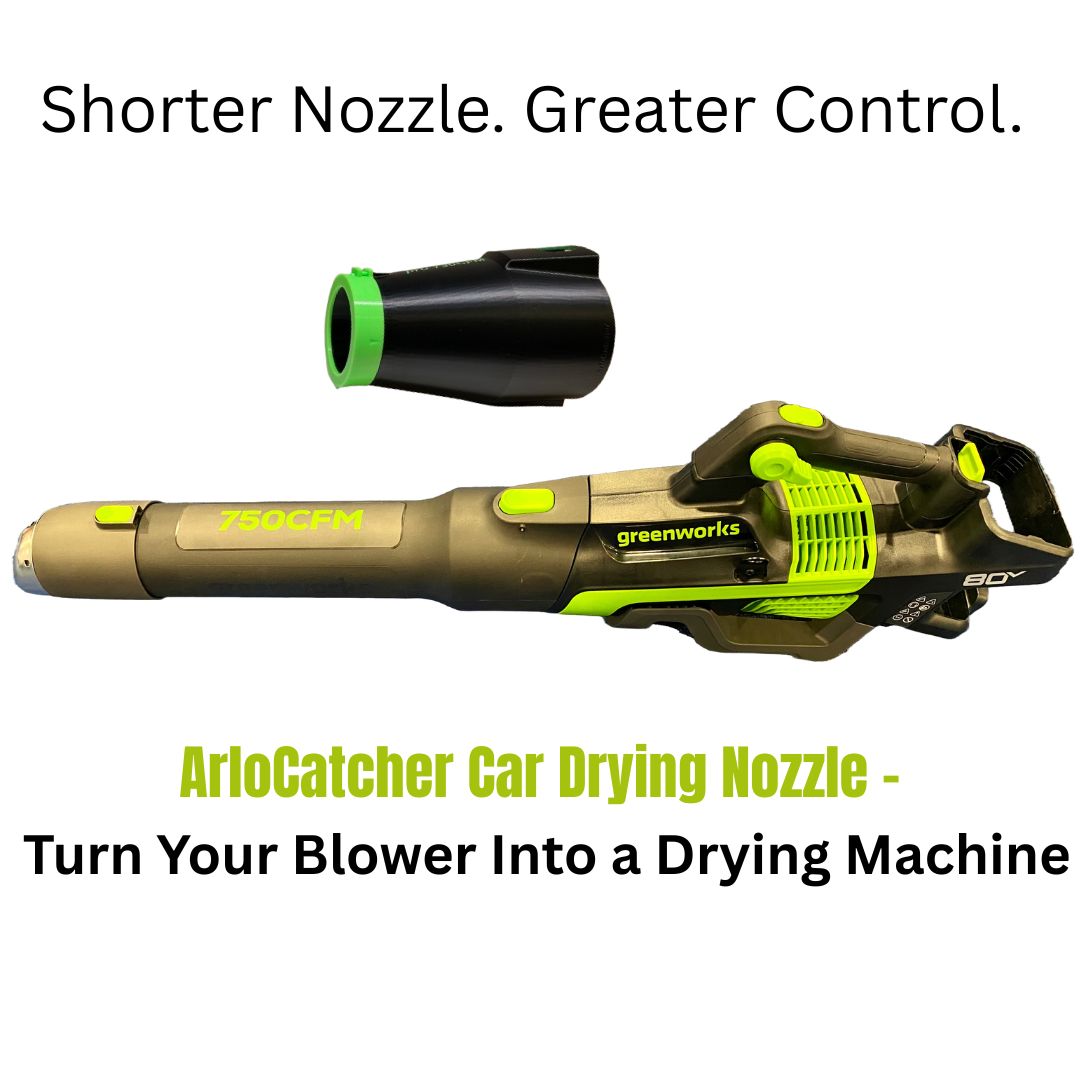 ArloCatcher Car Drying Nozzle – Make your leaf blower more convenient to use