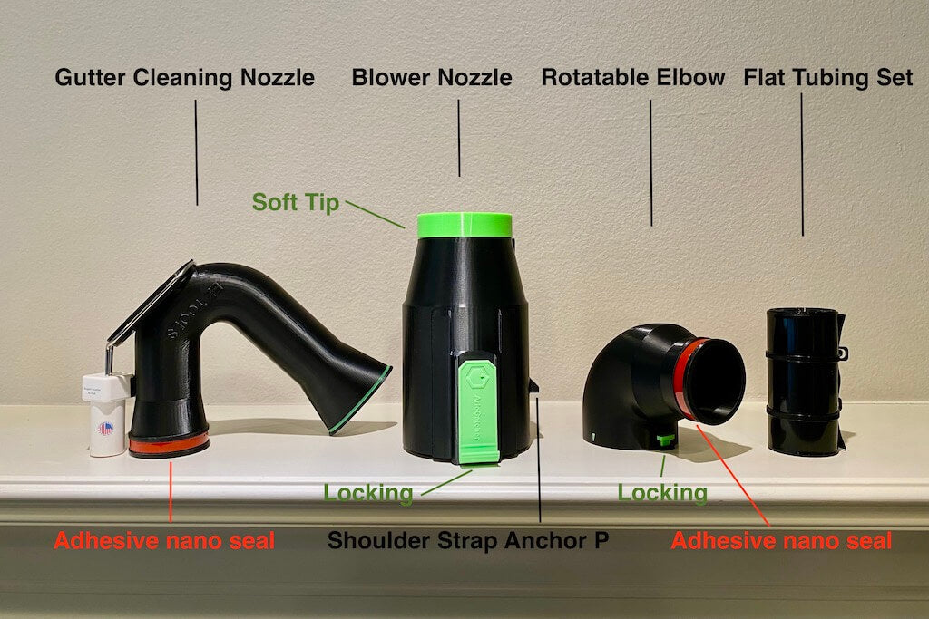 leaf blower accessories for gutter cleaning